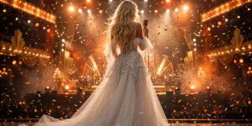 Taylor Swift en su era The Life of a Showgirl