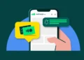 Gráfico de un teléfono inteligente con iconos de recarga y notificaciones representando la plataforma Recharge – Mundo Chido