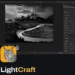 Imagen promocional oficial de LightCraft, el revelador RAW y biblioteca fotográfica open source de ArtCraft
