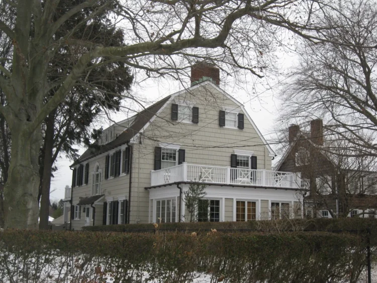 La famosa casa de Amityville en Ocean Avenue, Nueva York