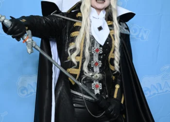Cosplay de Alucard, personaje de Castlevania
