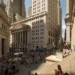 Edificio de la Bolsa de Nueva York en Wall Street