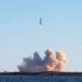 Cohete Starship de SpaceX despegando